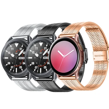 20 мм 22 мм ремешок для samsung Galaxy watch 3 band 45 мм 41 мм 46 мм Gear S3 Frontier ремешок для huawei watch gt 2-2e-pro браслет