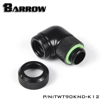 Barrow TWT90KND-K12 / TWT90KND-K14, Фиксированные Фитинги для шлангов с поворотом на 90 градусов, Адаптер G1 / 4 Для жестких труб OD12mm / 14mm