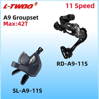 LTWOO A9 11 Скоростные Переключатели для горных Велосипедов Gropuset 3x11 Скоростей + Задние переключатели + Группа передних переключателей для SRAM