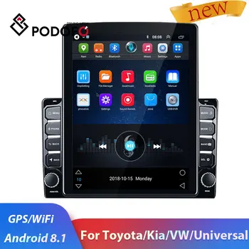 Podofo 2Din Android Автомагнитола 2 Din Автомобильный Мультимедийный плеер для Универсального авторадио 2 din Для Volkswagen Nissan Hyundai Kia Toyota