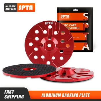 SPTA 5-дюймовая алюминиевая опорная пластина DA Backer Pad для 125-мм полировальной площадки и полировщика автомобилей