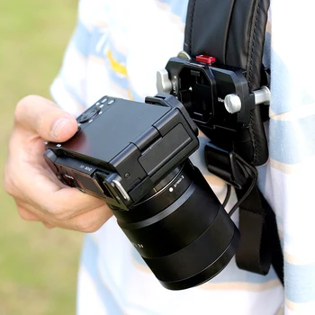VIJIM Ulanzi Крепление для Рюкзака с Когтями для камеры Sony Canon Nikon Быстроразъемный Монтажный Кронштейн Плечевой Ремень Камеры Зажим для Ремня
