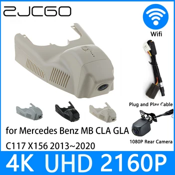 ZJCGO Dash Cam 4K UHD 2160P Автомобильный Видеорегистратор DVR Ночного Видения для Mercedes Benz MB CLA GLA C117 X156 2013 ~ 2020