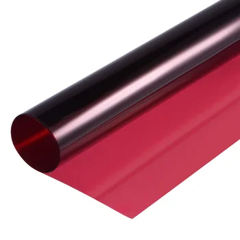 Гелевый фильтр для коррекции цвета 40 см x 50 см, цветной гелевый светофильтр, Полиэфирная пленка, темно-красный для фотостудии, красный головной светильник