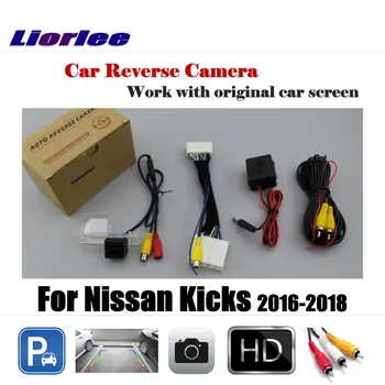 Для Nissan Kicks (P15) 2016-2021 Автомобильная камера заднего вида для парковки заднего вида HD CCD OEM CAM