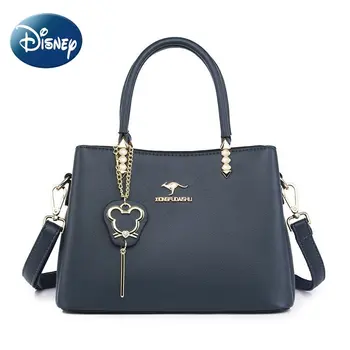 Женская сумка Disney для женщин, девочек, сумка через плечо с Микки, кошелек и сумочки, роскошные дизайнерские покупки, Бесплатная доставка