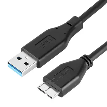Кабель-конвертер USB 3.0 A-Micro B для подключения к разъему SSD HDD мобильного жесткого диска