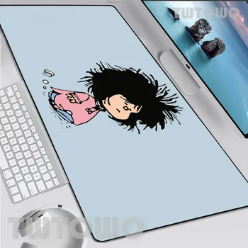 Коврик для мыши Mafalda, Компьютер на заказ, Новые коврики для мыши, Настольные коврики, коврик для клавиатуры, Офисный ковер, противоскользящий мягкий коврик для мыши для ноутбука