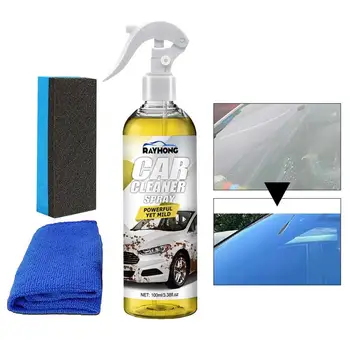 Многоцелевой очиститель-спрей 100 мл, автомобильное чистящее средство для салона автомобиля, домашний очиститель, спрей для уборки дома 100 мл