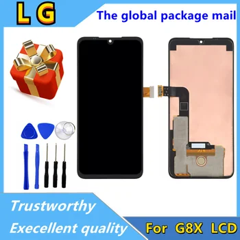 Оригинальный Для LG G8X ThinQ ЖК-дисплей с Сенсорным экраном, Дигитайзер В Сборе С Рамкой, Дисплей Для LG V50S, Замена ЖК-дисплея LLMG850EMW