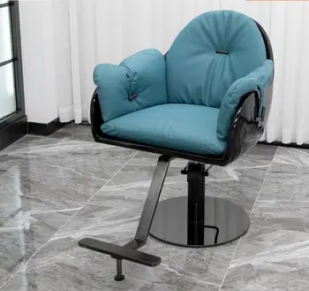Парикмахерское кресло, кресло для парикмахерской, специальная стрижка, кресельный подъемник, простое современное педальное кресло для парикмахерской