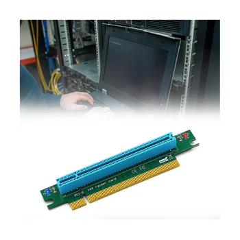 Плата PCI-16X Riser Card со светодиодом питания 12 В/3,3 В для сервера 1U/2U M.2 (NGFF) от ключа B + M до ключа M