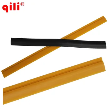 Резиновое лезвие Qili Turbo Squeegee Может разрезаться на любой размер Желтый/черный для опции