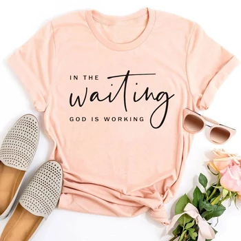 Рубашка с Богом, Мотивационная женская одежда, Вдохновляющие топы, Женская одежда, христианская футболка, религиозные рубашки, футболки с Богом, m
