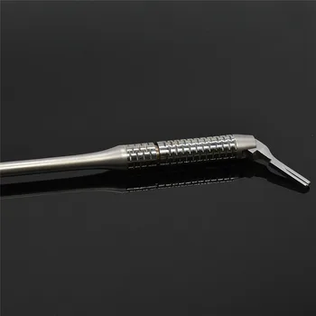 Ручка стоматологического скальпеля Регулируемая Ручка хирургического операционного ножа из нержавеющей стали длиной 16 см