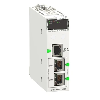Сетевой модуль BMENOC0301, Modicon M580, Ethernet IP/Modbus TCP