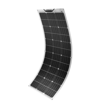 Тонкопленочная гибкая солнечная панель Sunpower мощностью 160 Вт 12 В для зарядки автомобиля на колесах