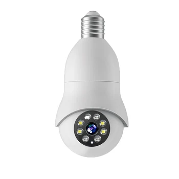 1080 P Wifi Лампочка для камеры Автоматическое Отслеживание Голосового оповещения Ночной двусторонний разговор