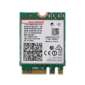 для Intel 8265 AC8265 8265NGW NGFF для.2 Wifi карты WIFI Bluetooth-совместимый адаптер 4.2 двухдиапазонный 2,4 G/5G