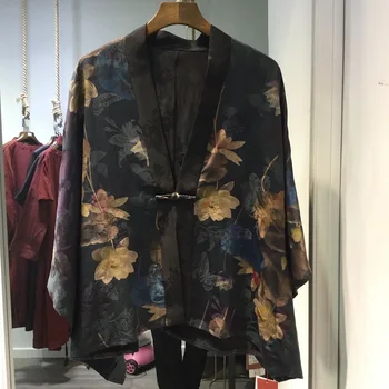 Женские куртки, Пальто с длинным рукавом, Женская Теплая Верхняя одежда на Пуговицах, Куртки 2023
